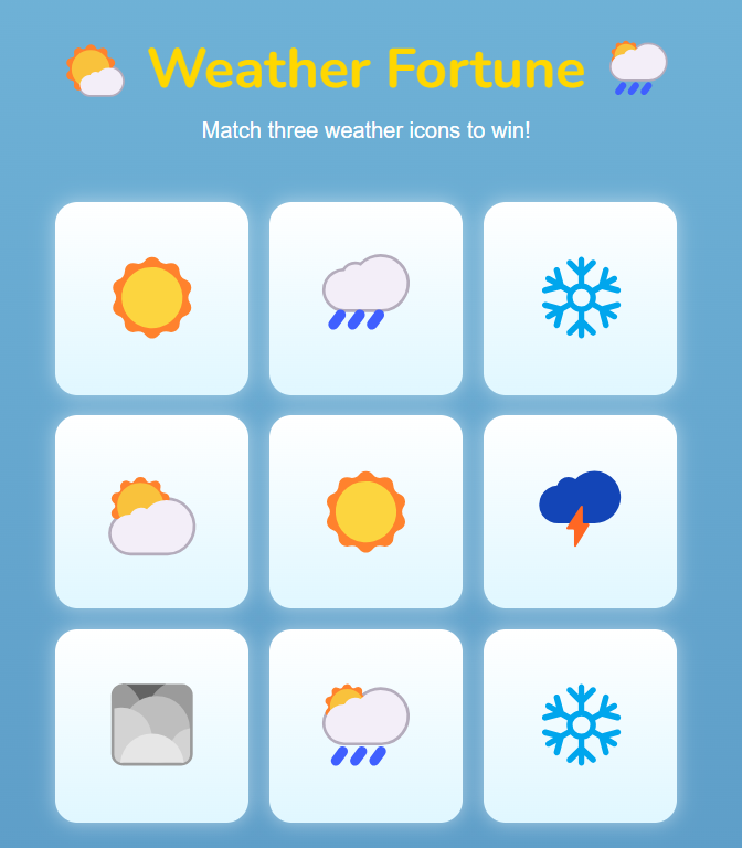 Weather Fortune